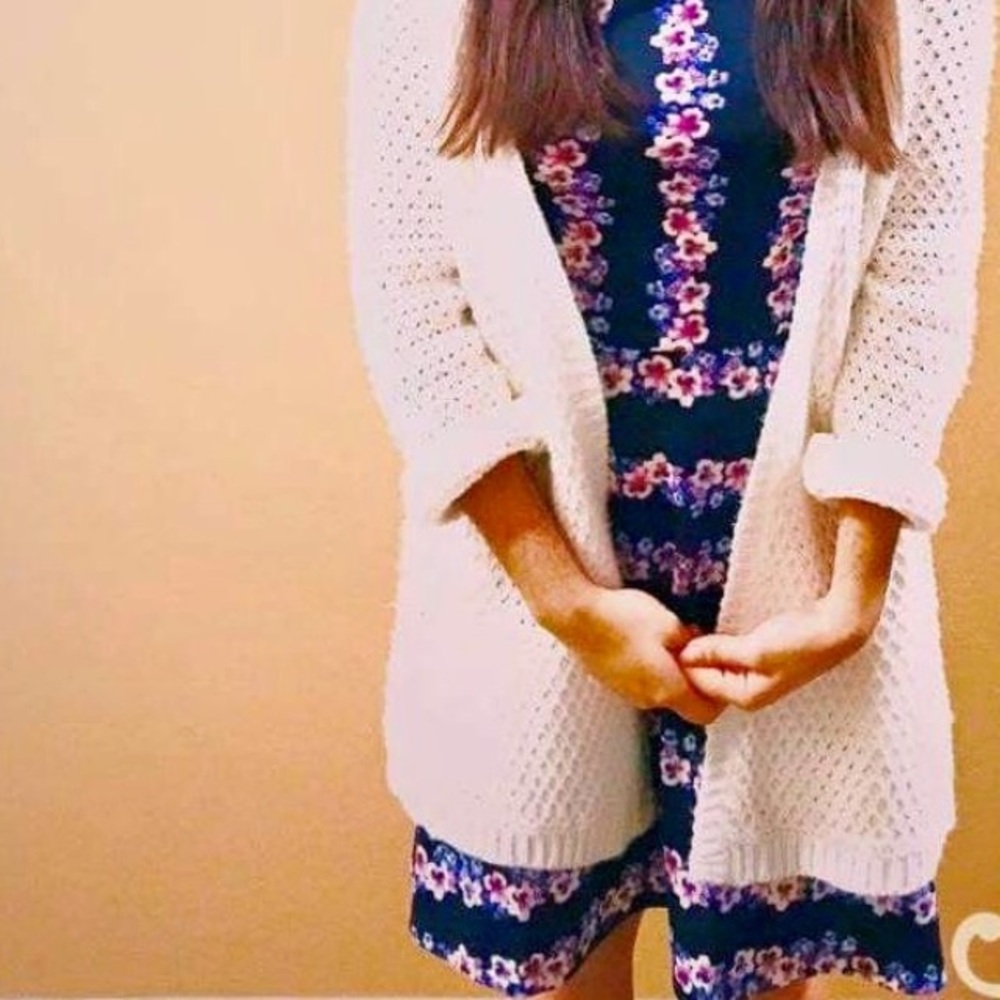 Pink/Purple Floral Print Sleeveless Skater Dress